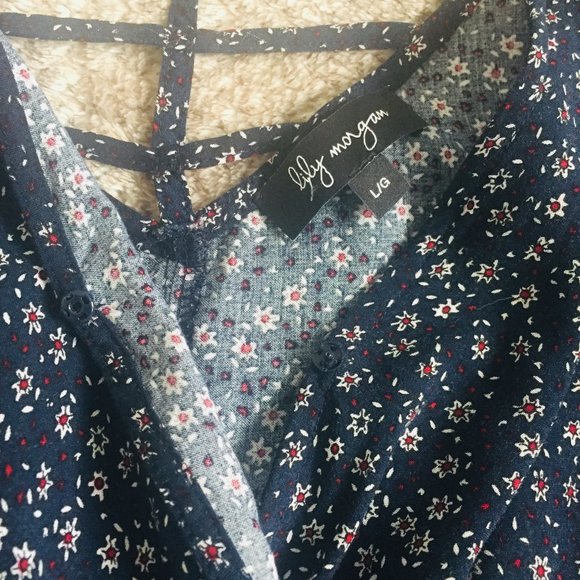 Lilly Morgan Floral Romper - Picture 7 of 8